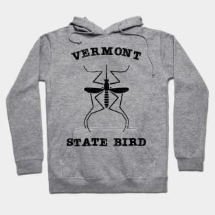 Vermont Mosquito State Bird Hoodie